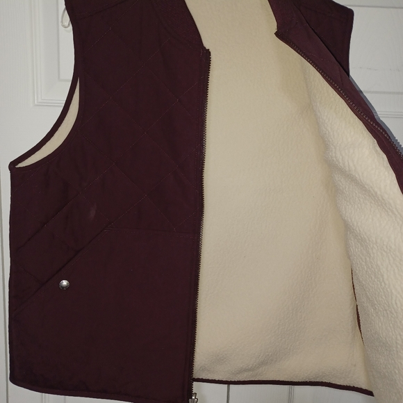 Women's The North Face Cuchillo Fully Reversible Vest - Picture 3 of 5